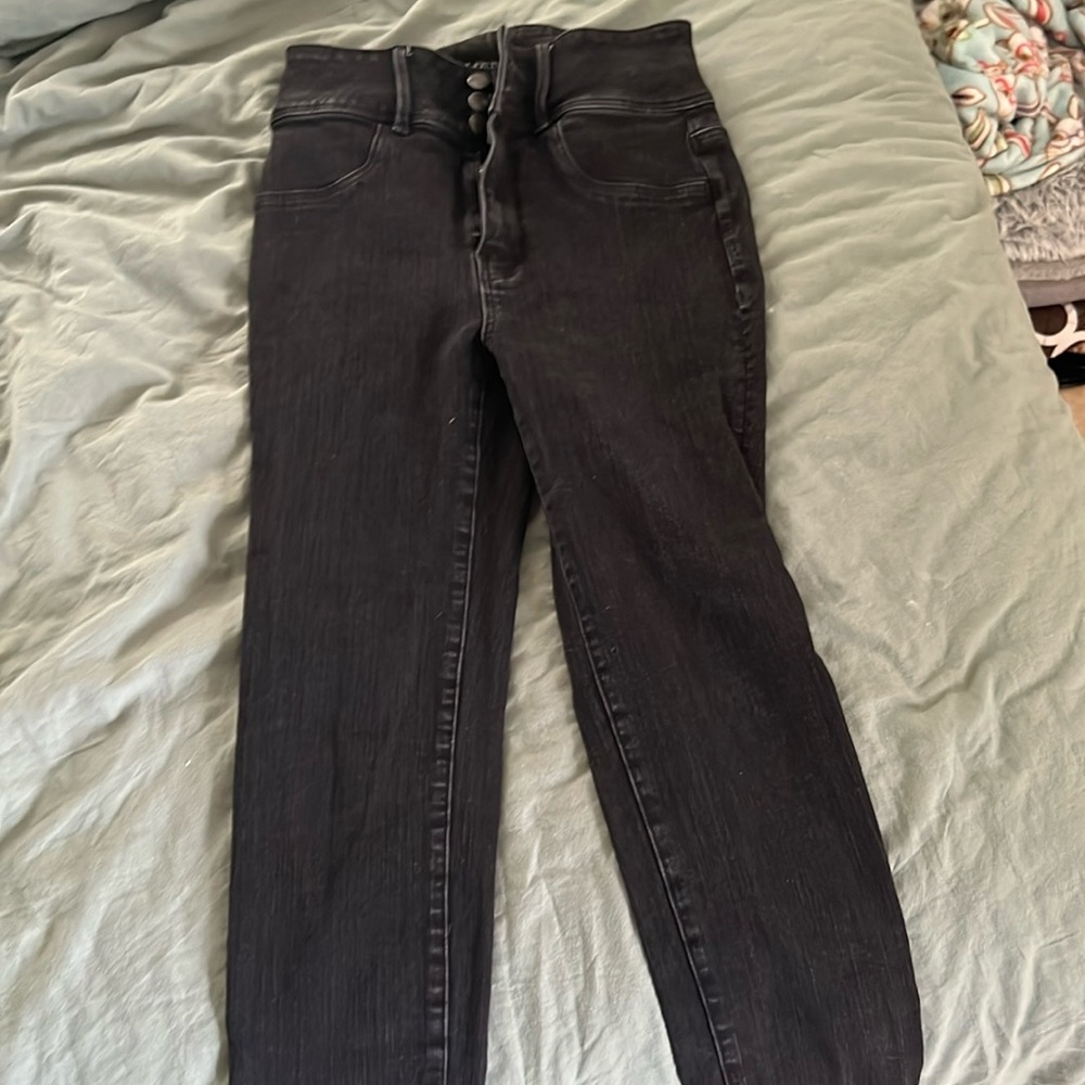 Black American eagle jeans